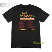 Bad Bunny World Hottest Tour T-Shirt