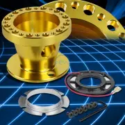 Gold 6-Holes Steering Wheel Hub Adaptor for Honda Accord CB7/Prelude BA8 BB2 BB1 (for: Honda)