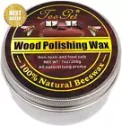 Wood Seasoning Beeswax Furniture Polish 7oz-Restores & Protects Furniture Surfac