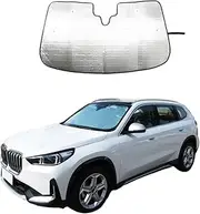 Car Windshield Sun Shade for BMW X1/iX1/X2/iX2 2023-2024 Car Foldable UV Ray Reflector Auto Front Window Glass Sun Shade, UV Rays Sun Visor Protector (Style B)