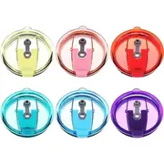 Nevenka Set of 6 Tumbler Lids 30OZ Replacement Lids Spill-proof Splash Lids Covers