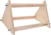 LIGHTAOTAO Bird Stand for Chickens and Birds Durable Chick Perch Rack for Roosters Parrots and Poultry for Bird Cages and Playtime Activities