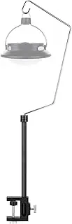 Lamp Stand Hooks - Foldable Lantern Pole, Lamp Pole | Telescopic Torch Holder, Portable Lamp Arm for Tents, Camping, Hiking, Outdoor Adventure
