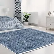 Marlow Anti-Slip Floor Rugs, 200 x 290cm Skin Friendly Area Rugs, Soft Large Home Decor Carpet Indoor Outdoor - Versatile for Bedroom, Dining Room, Living Room (Blue)