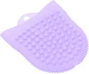 GANAZONO Facial Cleansing Brush Silicone Face Washing Cleaner for Deep Pore Cleansing Durable and Portable Skin Care Tool Lightweight Exfoliating Brush for Travel and Home Use