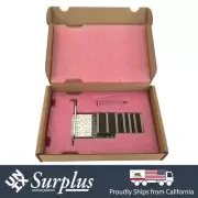 New Silicom Quad Port 10GB SFP+ NIC PCIe x8 Server Adapter High and Low Profile