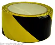 (18) rolls C H Hanson # 15045 2" x 54' Yellow Black Striped Floor Safety Tape