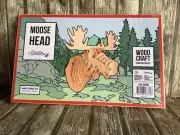 MOOSE HEAD - WOOD CRAFT CONSTRUCTION KIT from AUSTRALIAN GEOGRAPHIC CRAFT SET