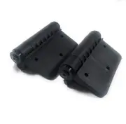 Aluminum Gate Hinge Wood Vinyl Heavy Duty Self Closing Black Polymer Hardware