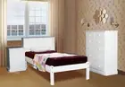BOOKEND DELUXE 3 PIECE KING BEDSIDE BEDROOM SUITE WITH MATCHING SAVANNAH CASE GO