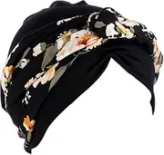 [Generic] Women Turban Hats Pre Tied Twist Braid Headwrap Cap