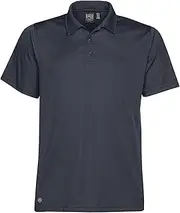 [Stormtech] Mens Eclipse H2X-Dry Pique Polo (UK Size: XL) (Navy Blue)