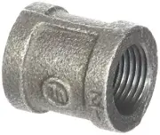 LDR Industries 312 CO-12 Coupling, 1/2-Inch, Black