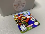Mario Golf (N64 Nintendo) Replacement Label