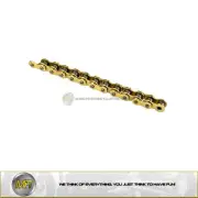 KAWASAKI KX 125 FROM 1999 TO 2003 CHAIN MXR1 SUNSTAR 520 - 110 LINKS GOLD COLOR