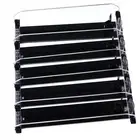Drink Organizer For Fridge Spring Loaded Adjustable Push Rod Slide Rail Sod ND