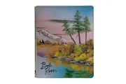 Ultra Pro Bob Ross Collection Mighty Mountain Lake 9 Pocket Zippered Pro Binder