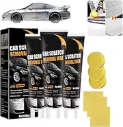 Car Scratch Repair Paste,2024 Car Scratch Remover Repair Paste Polishing Wax, Premium Scratch Remover Kit with Wipe & Sponge for Vehicles for Deep Scratches (3 pcs)
