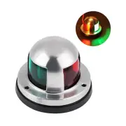 2 IN 1 Marine Boat LED Lights 12V Stainless Steel LED Bow Navigation Lights f