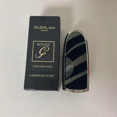 GUERLAIN Rouge G Stripe The Double Mirror Lipstick Case