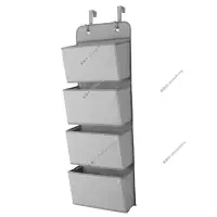 在飛比找蝦皮購物優惠-收納掛袋 鞋子衣櫃 掛袋 四格神器 收納 創意無紡布儲物袋嬰