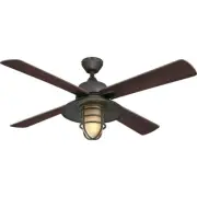 Westinghouse 7306900 Porto Craftsman-Style 52" LED Ceiling Fan w/ Light + Remote
