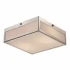 Bel Air Lighting Montgomery 10 in. Polished Chrome Integrated LED Flush Mount