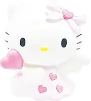 Sanrio SAN4648-2 Angel Hello Kitty Money Box, Approx. Width 3.5 x 2.8 x 5.1 inches (9 x 7 x 13 cm), Miscellaneous Goods, Kitty Goods, Birthday Gift, Pink