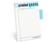 Knock Knock Crushin Goals Sticky Note with Tabs Pad