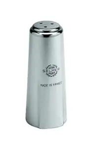 Selmer alto saxophone cap silver plated