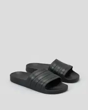 [Adidas] Adidas Women's Adilette Aqua Slides Sandals in Black Size 8 8 Black