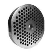 GRINDER PLATE #52 - 1/4 HOLE W/ 2 FLAT EDGES