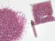1 bag magical pink Purple Diamond Dust sand for glass bottle vials sparkly *