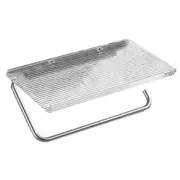 Toilet Paper Holder Wall Mounted Tissue Holder No-punch Roll Holder Bathroom Accessories Silver