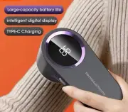 USB Rechargeable Fabric Shaver – LED Electric Lint Remover for Clothes, Sweaters