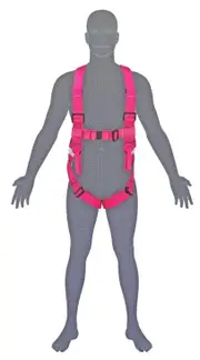 Linq H101-PK - Essential Harness - Pink - Mcgrath Foundation