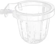 Aquarium Plant Holder Clear | Fish Tank Plant Cup | Hangings Aquatic Planter Cups for Aquarium Decorations Plants for Fish Tank Live Aquarium Plants