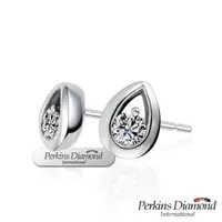 在飛比找PChome24h購物優惠-PERKINS 伯金仕 Drop系列 鑽石耳環