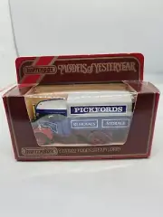 Matchbox Models of Yesteryear Y-27 1922 Foden Steam Lorry Pickfords New Vintage