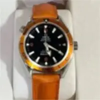 在飛比找蝦皮購物優惠-OMEGA 歐米茄 手錶 PLANET OCEAN 橘色 m