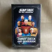 Star Trek The Next Generation- Tarot Card Deck & Guidebook (NEW NIB) Illustrated