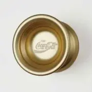 BRAND NEW 2020 GOLD COCA COLA METAL BUTTERFLY TYPE YOYO IN BOX