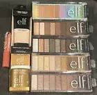 E.L.F. Cosmetics Lot Bronzing Drops 5 Eyeshadow Palettes Primer & Lip Shine BNIB