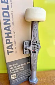 ROGUE DREAMLAND SKATEBOARD Wheel & Trucks BEER Tap Handle NEW 11" OREGON Brewery