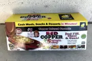 SEALED NEW COPPER RED 5 Minute Chef Electric Meal Maker Copper Infused Ceramic