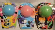 Lot of 3 Da Bomb Mom Bomb Bath Fizzer 3.5oz Ball Freesia, White Tea, Honeysuckle