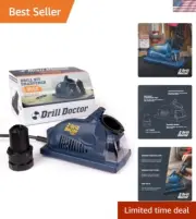 Drill Bit Sharpener Electric 3/32"-1/2" High Speed Portable for Steel Masonry