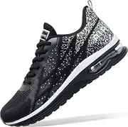 Autper Mens Athletic Running Tennis Shoes Lightweight Sport Gym Jogging Walking Sneakers US 6.5-US12.5