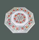 12" Marble Coffee Center side Table Top Inlay Malachite antique Lapis Mosaic ly8