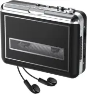 Cassette Player Walkman - Compact Tape Portable Recorder with Black
